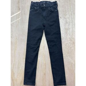 CITIZEN OF HUMANITY Jeans Womens 27‎ Rocket High Rise Skinny Denim Black USA